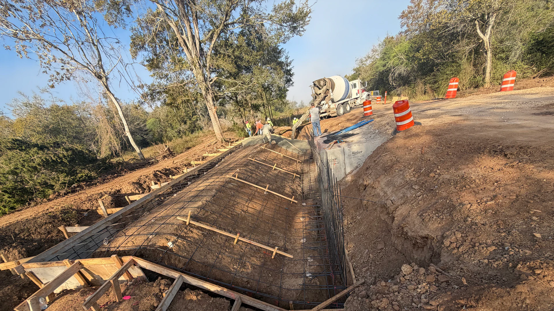 Tejas civil construction field work