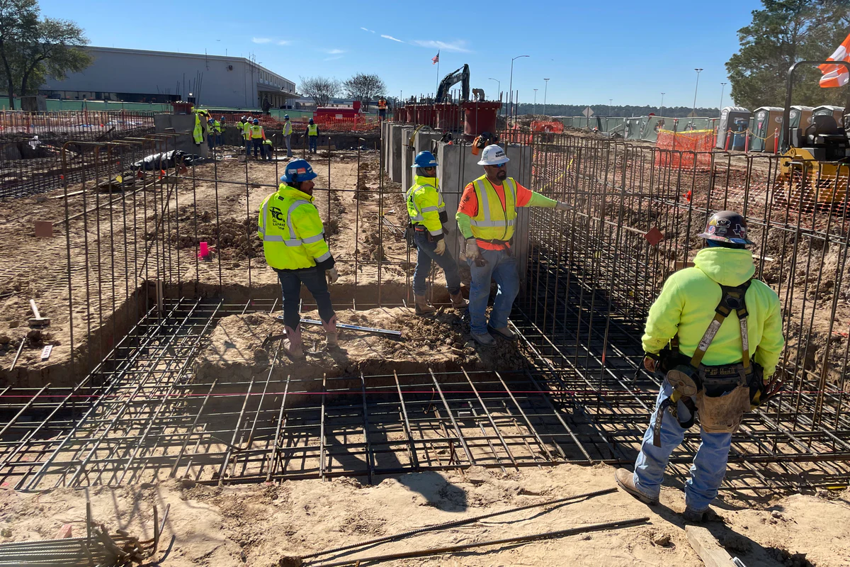 Tejas civil construction field work